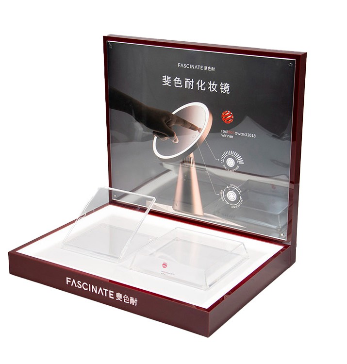 Customized Black Test Tube Display Holder Acrylic Tube Display Stand Racks - Image 1