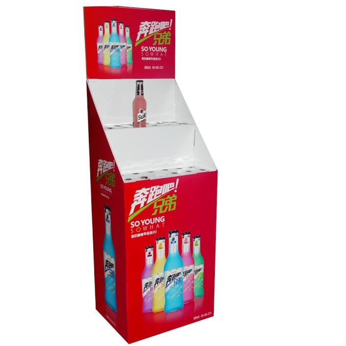 Cardboard Display Rack Beverage Cardboard Display Rack - Image 1