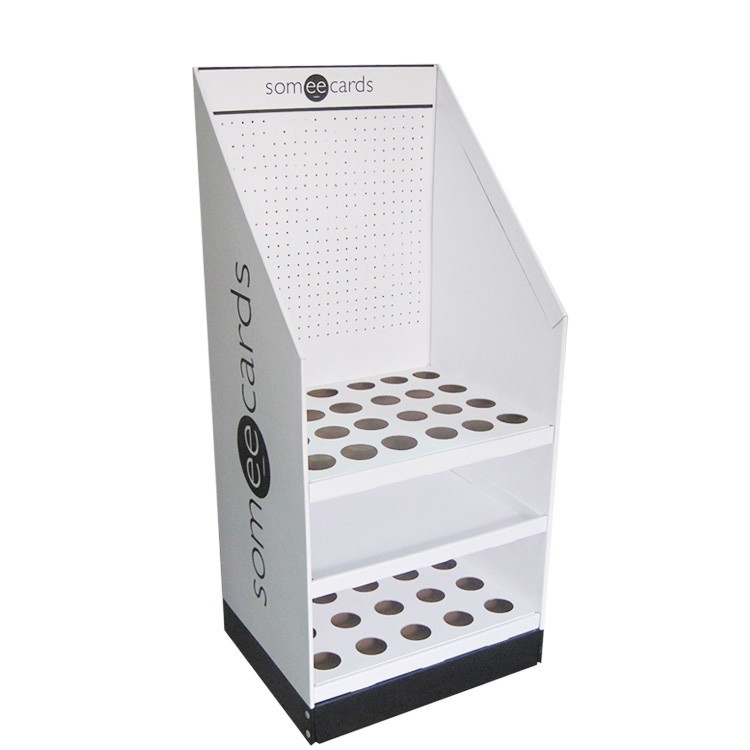 Custom Eco-friendly Varnishing Pop Up Cardboard Display For Light Paper Floor Display - Image 1