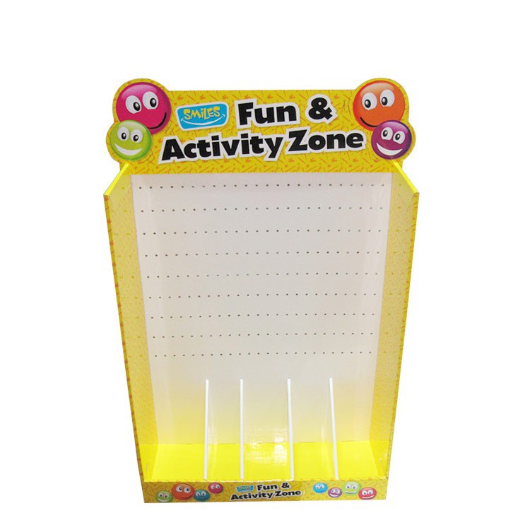 Custom Retail Cardboard Floor Display Stand Poster Stand - Image 1