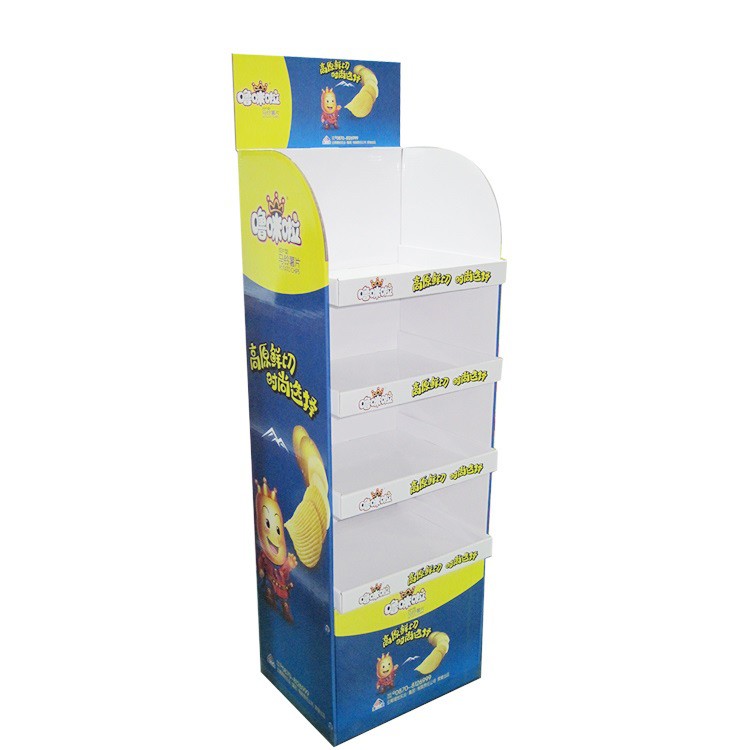Custom Retail Paper Shelf Ready Display Packaging Box POS Cardboard Corrugated display rack - Image 1