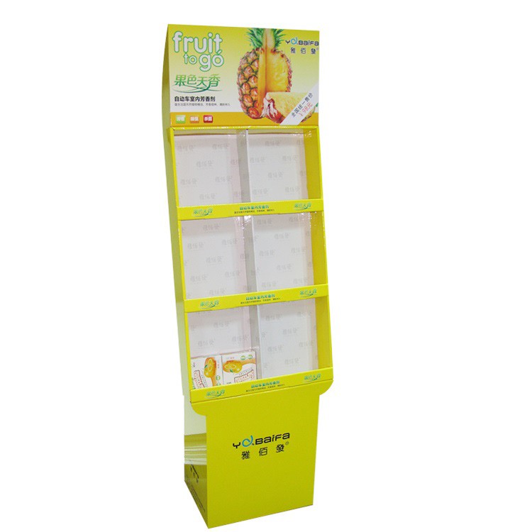 Custom paper cardboard supermarket retail display rack - Image 1