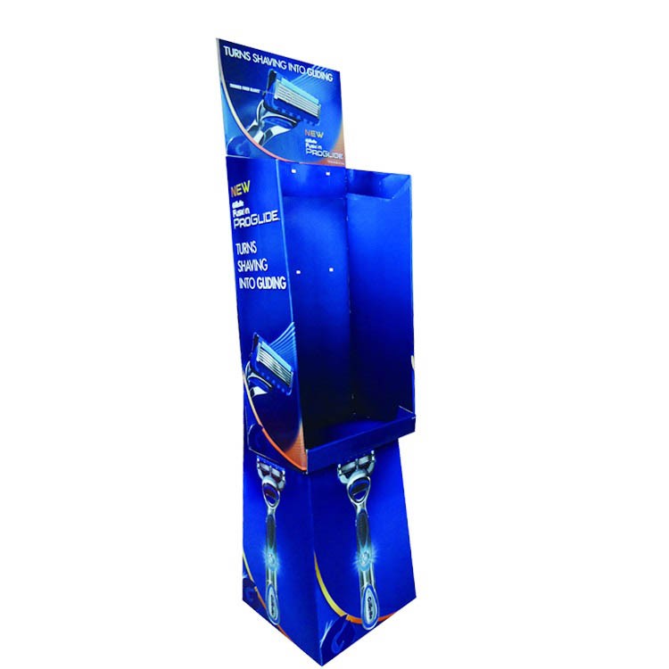 cardboard paper display floor rack/stand, retail corrugated carton floor display stand for the toy - Image 1