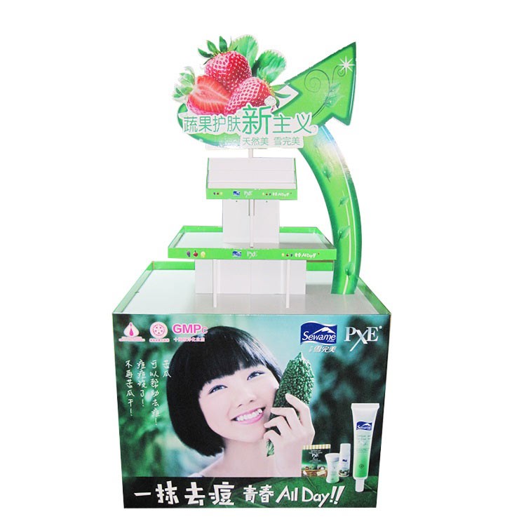 POP Factory Promotion Advertising PDQ Corrugated Box Counter Cardboard Display - Image 1